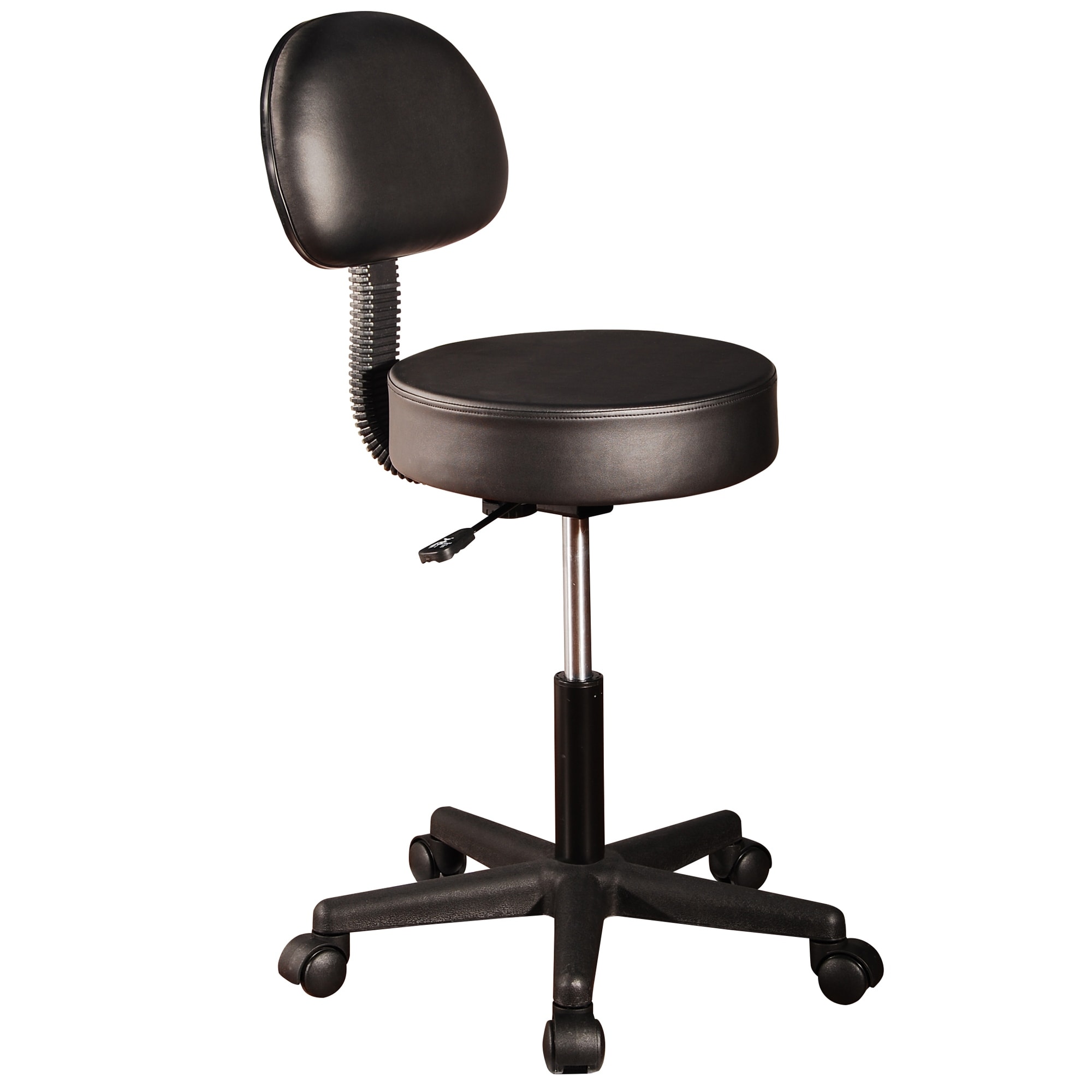 File Cabinets Armchair Smooth-Rolling Dual-Wheels Salon Chair Comfortable Cushion and Backrest Hydraulic Chair Stool Chair