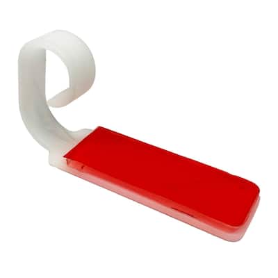 Set of 8 Sticky Outdoor Mantle Hooks 2.25"