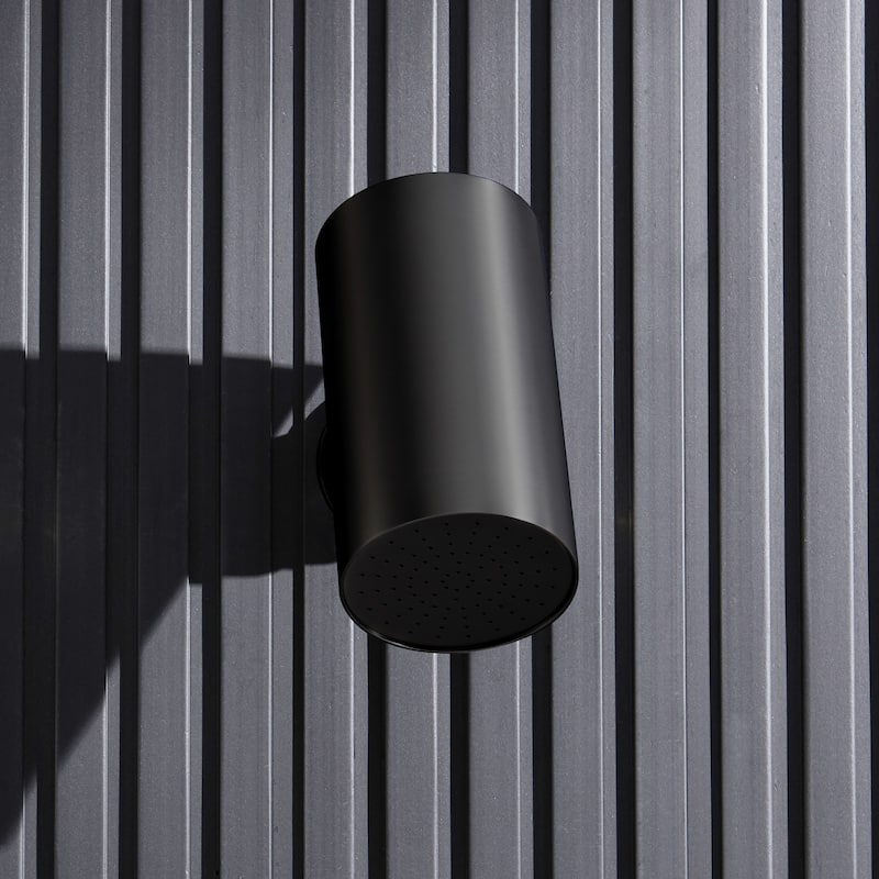 Wall-mounted adjustable showerhead