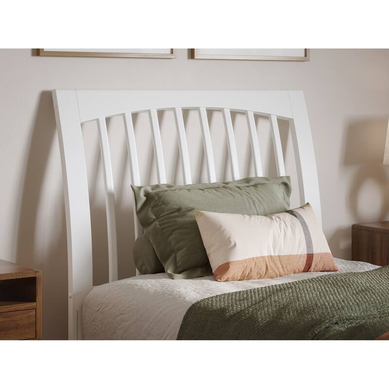 Orleans Solid Wood Low Profile Sleigh Platform Bed