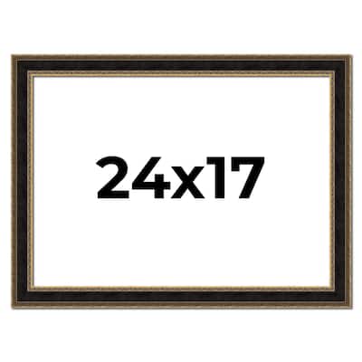 24x17 Frame Gold Antique Vintage Sold Wood Picture Frame | 1.75 Inch