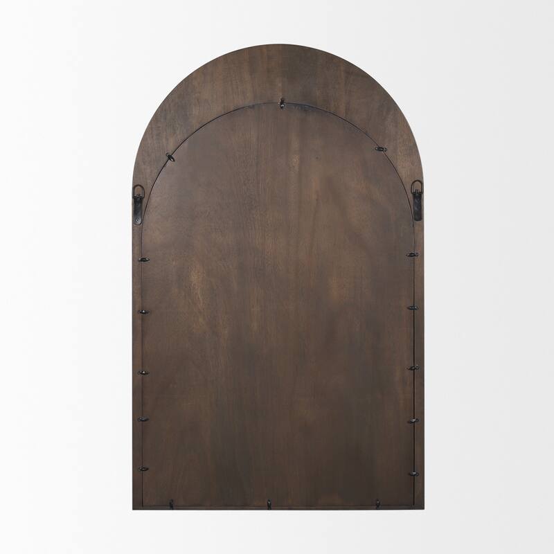 Celeste Dark Brown Medium Arched Mirror - 30.0L x 1.0W x 48.0H