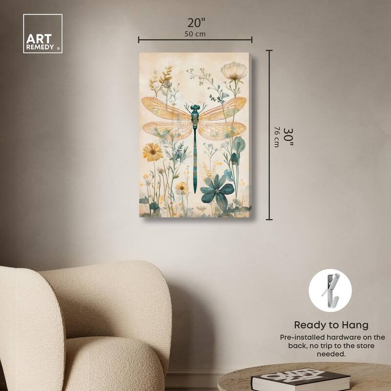 Flight of Fancy Canvas by Art Remedy, Gallery Wrapped