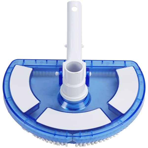Shop 10 5 White And Blue Deluxe Half Moon Vinyl Liner Swimming