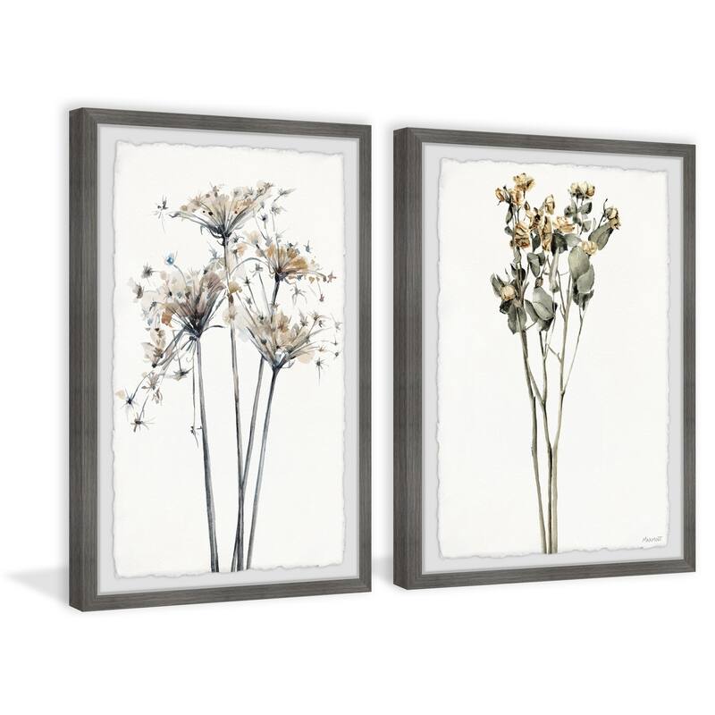 Falling Seeds Diptych