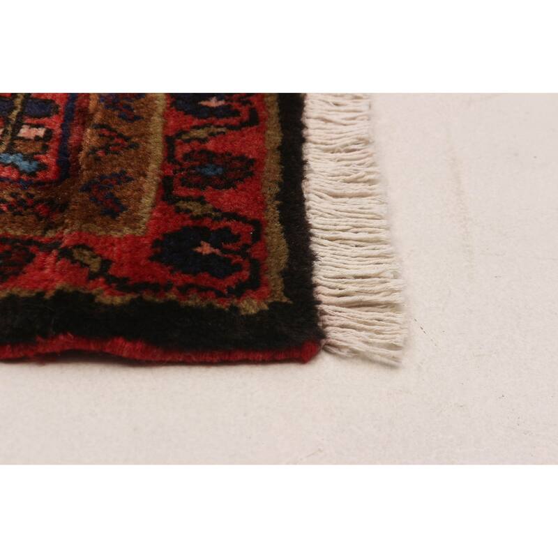 Andelz Navy, Red Rug 4'3" x 7'2" - 4'3 x 7'2