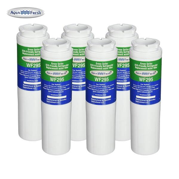 Shop Replacement Water Filter For Kitchenaid Kfcp22exmp Refrigerator Water Filter By Aqua Fresh 6 Pack Green Free Shipping Today Overstock 21360577