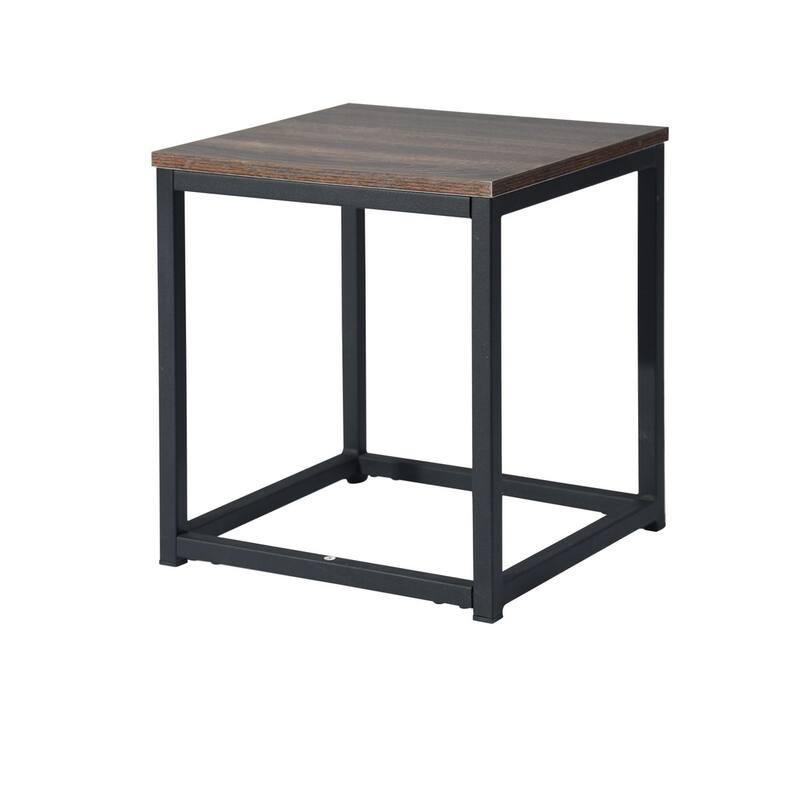 Nightstand with Metal Frame