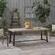 Carlisle Outdoor Wooden Dining Table by Christopher Knight Home - 79.00" L x 36.00" W x 30.00" H