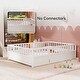preview thumbnail 8 of 14, Full size Floor bed, integral construction with super high security barrier, door, children's floor bed frame, Montessori