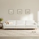 preview thumbnail 120 of 149, Pamela Oversized Modular Sectional Sofa Couch