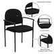 preview thumbnail 3 of 43, Comfort Stackable Steel Side Reception Chair with Arms
