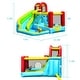 preview thumbnail 4 of 5, Inflatable Kids Water Slide Jumper Bounce House Splash Water Pool - Colorful