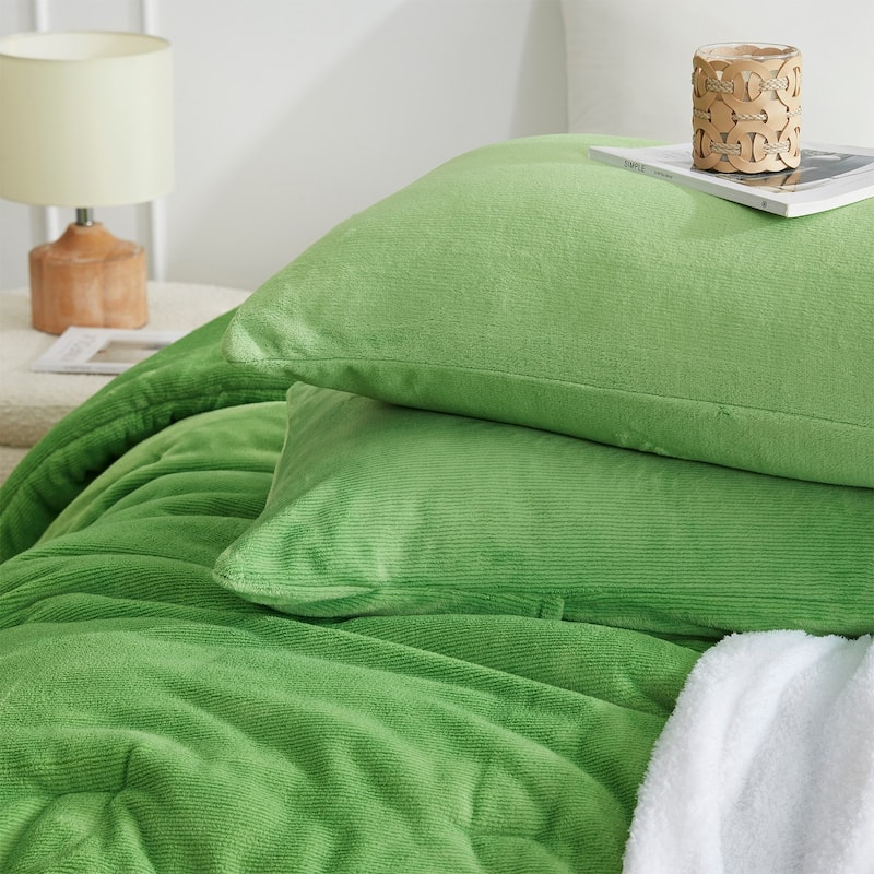 Nashville Ribs - Coma Inducer® Oversized Comforter Set - Grass Green