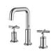 preview thumbnail 12 of 33, Widespread Bathroom Sink Faucet Double Handle Bathroom Sink Faucet