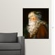 preview thumbnail 28 of 26, "Father Christmas" Traditional Santa Winter Holiday Poster Print