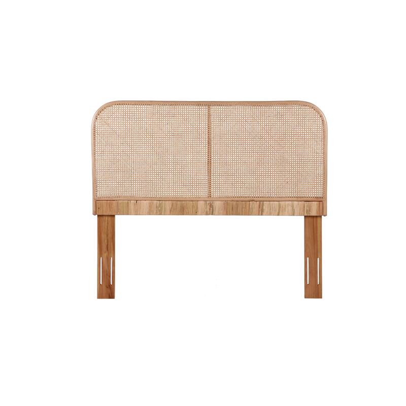 Lombok Cane and Teak Headboard