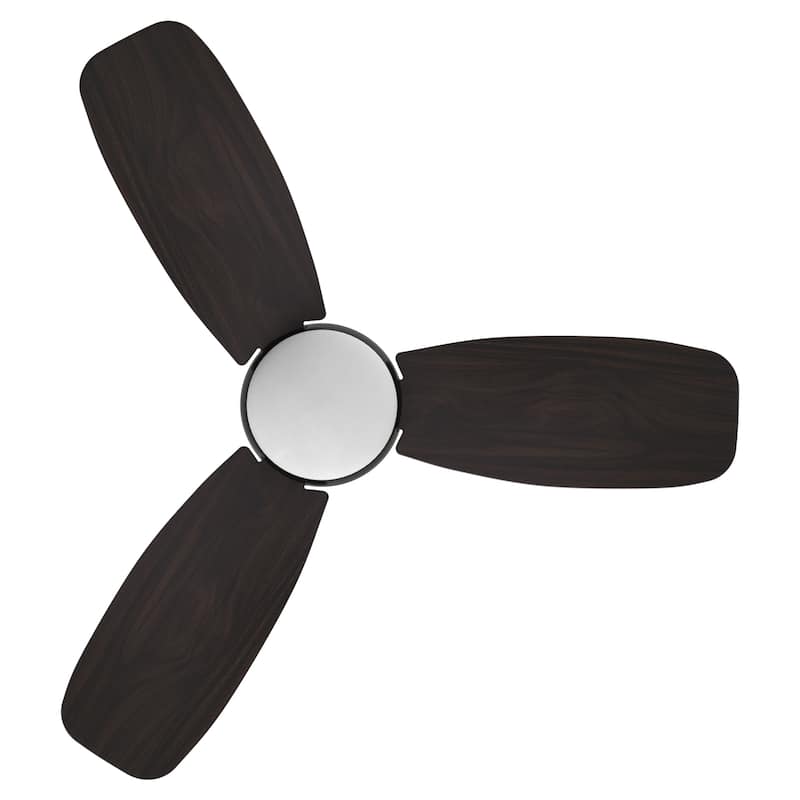 CARRO Quest 44" 3-Blade Smart Ceiling Fan with LED Light.