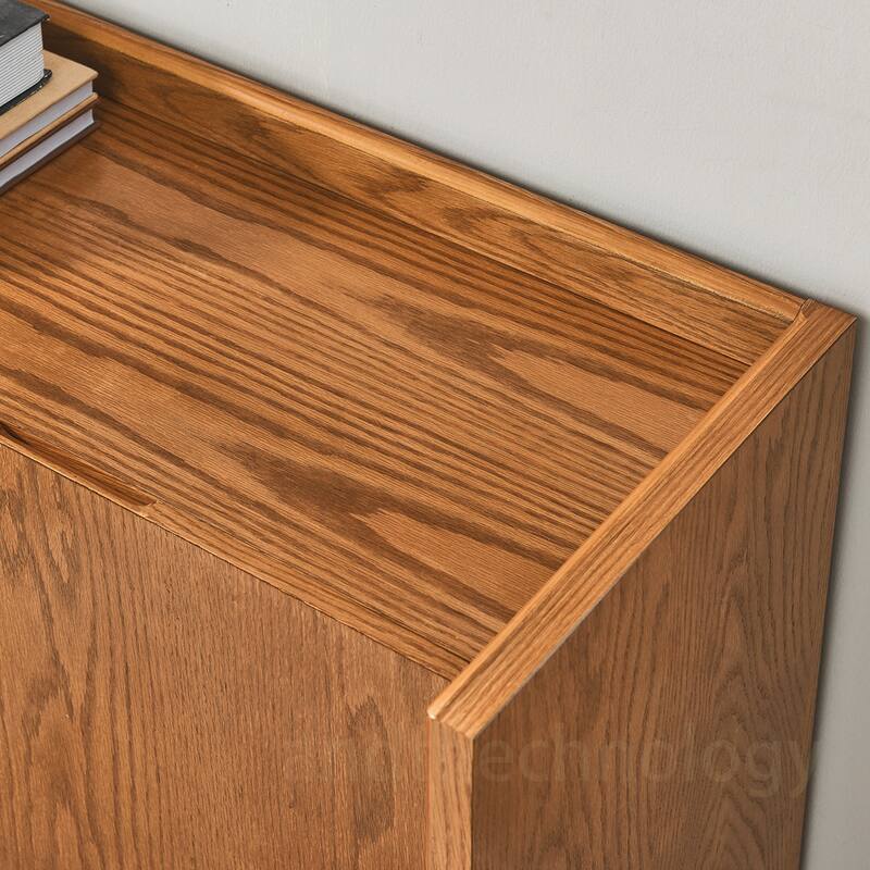 Walnut Wooden Storage Cabinet