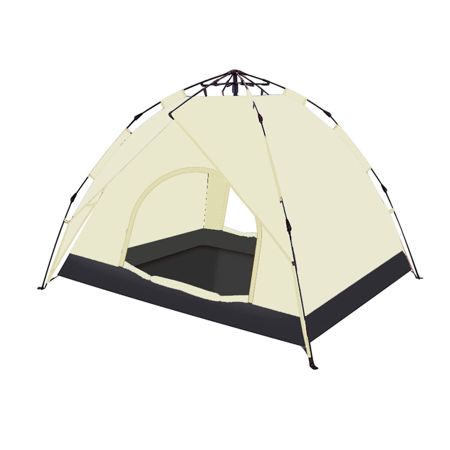 7 ft. Waterproof Camping Dome Tent for 2 5 people in White Portable Backpack Tent Suitable for Outdoor Camping Hiking Bed Bath Beyond 39456790