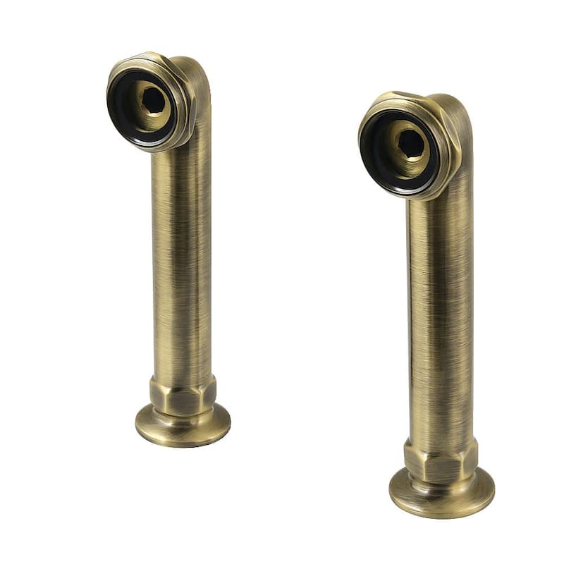 Kingston Brass CC6RS Vintage 6-5/16" Metal Tub Riser - Antique Brass