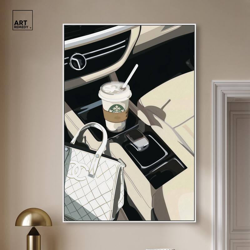 On the Way Canvas by Art Remedy