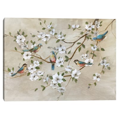 Birds of a Feather by Nan Canvas Art Print