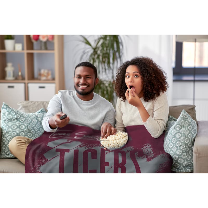 NCAA School Tradition Silk Touch Throw Blanket