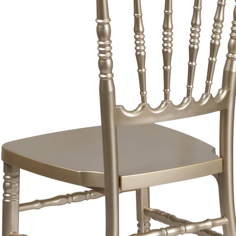 Resin Stacking Napoleon Chair