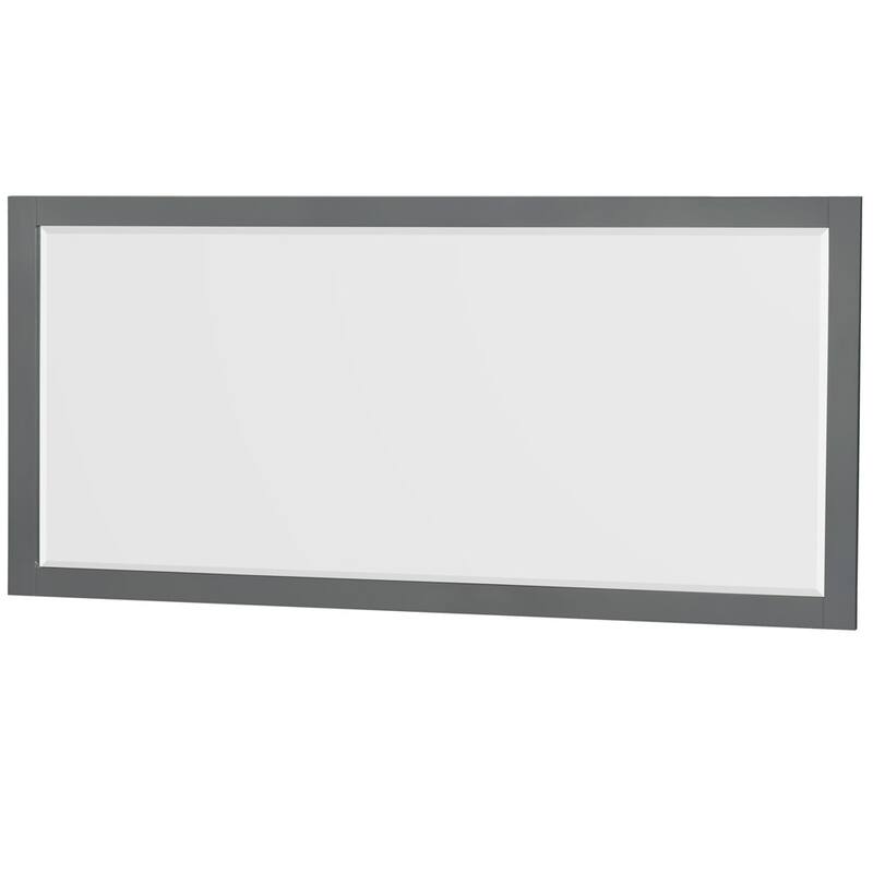 Wyndham Collection Sheffield 72" Double Bathroom Vanity, Carrara