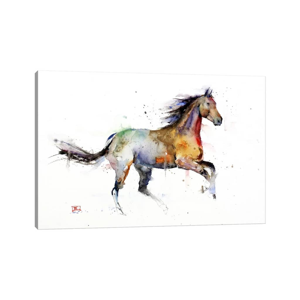 iCanvas "Horse II" by Dean Crouser Canvas Print