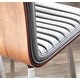 preview thumbnail 14 of 28, Mason Contemporary Swivel Counter Stool Upholstered in Faux Leather (Set of 2) - N/A