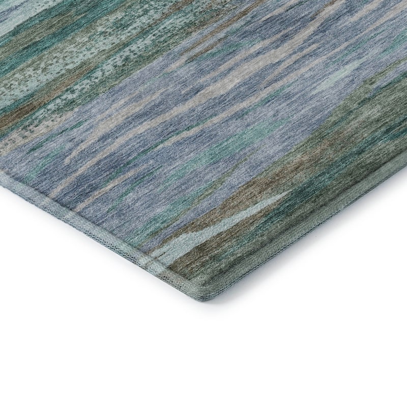 Premium Washable Super Soft Modern Stripes Mayfield Rug