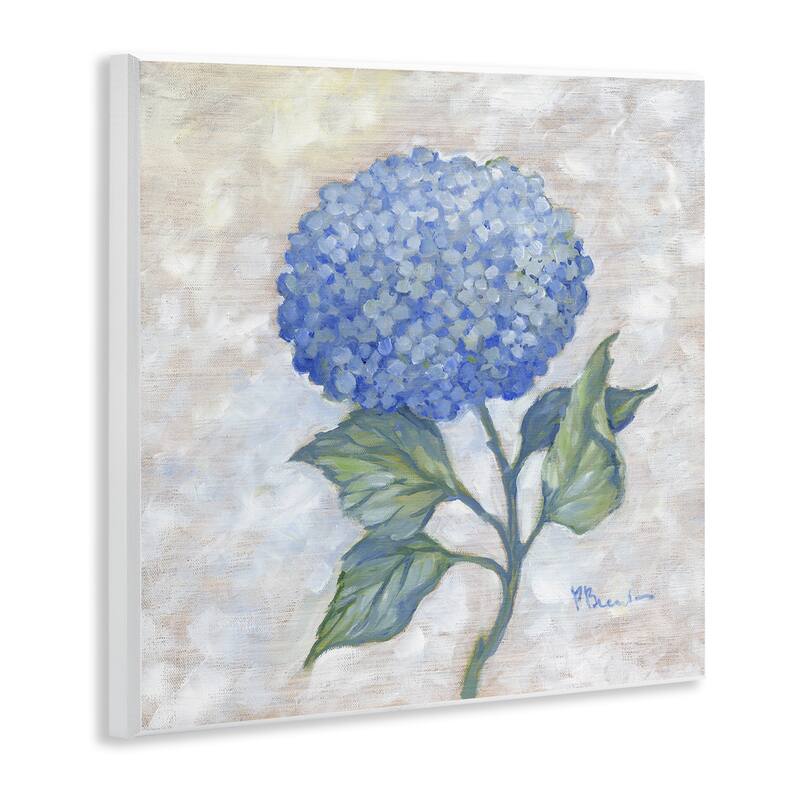 Stupell Traditional Blue Hydrangea Bloom Wall Plaque Art Design By Paul Brent