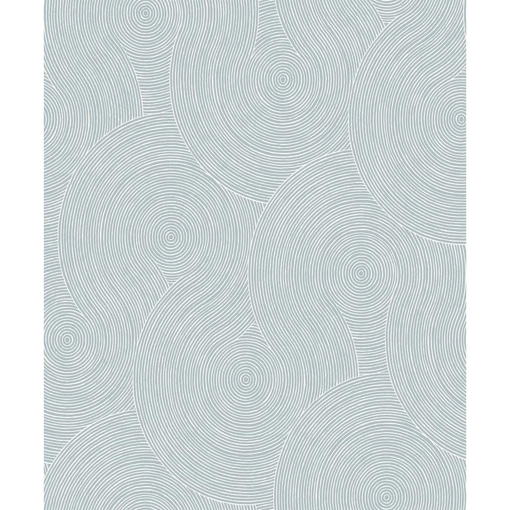 NextWall Swirl Geo Peel and Stick Wallpaper