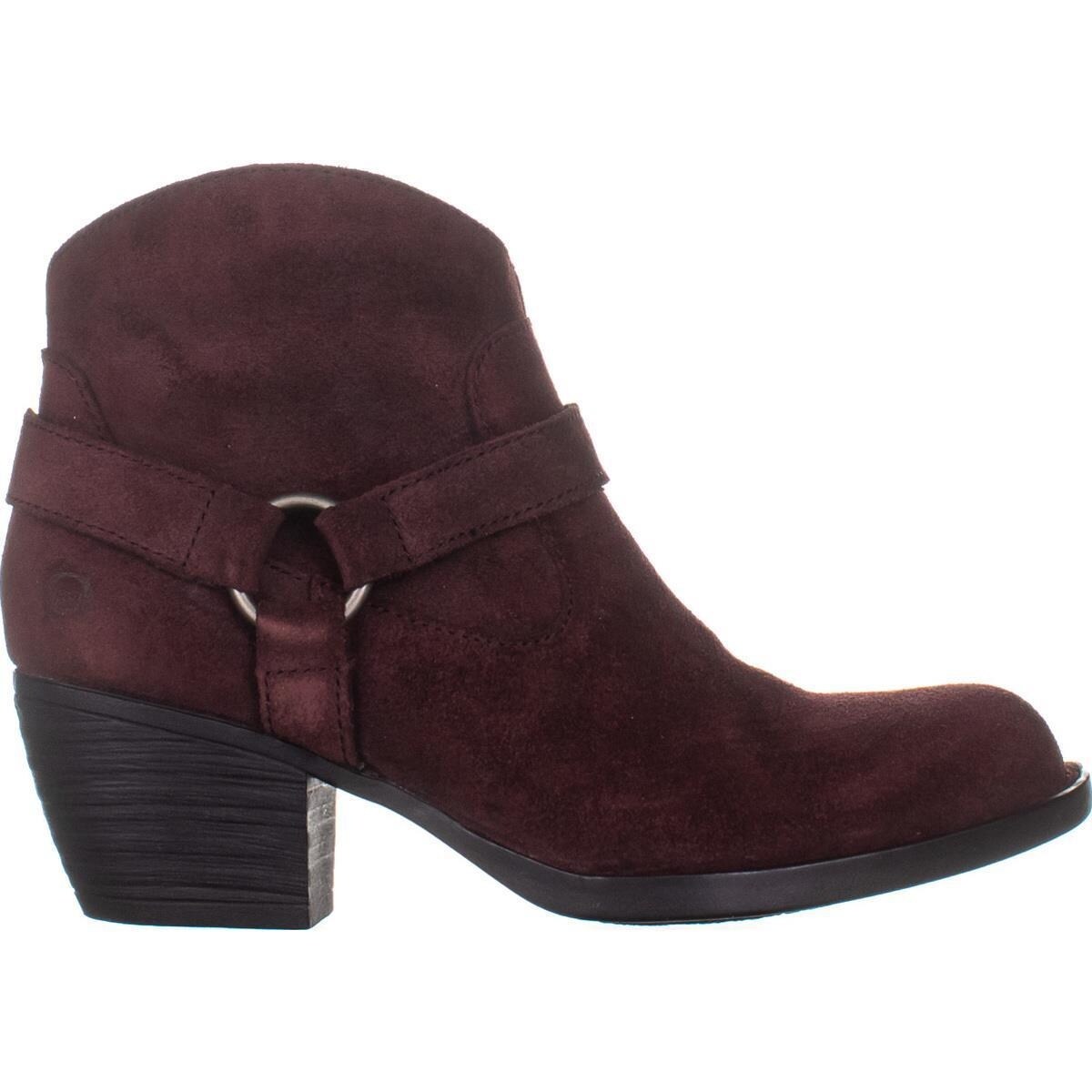 born burgundy boots