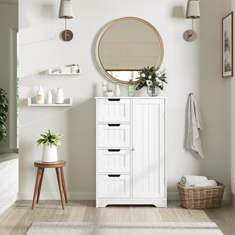 Bathroom Storage Cabinet - 11.8