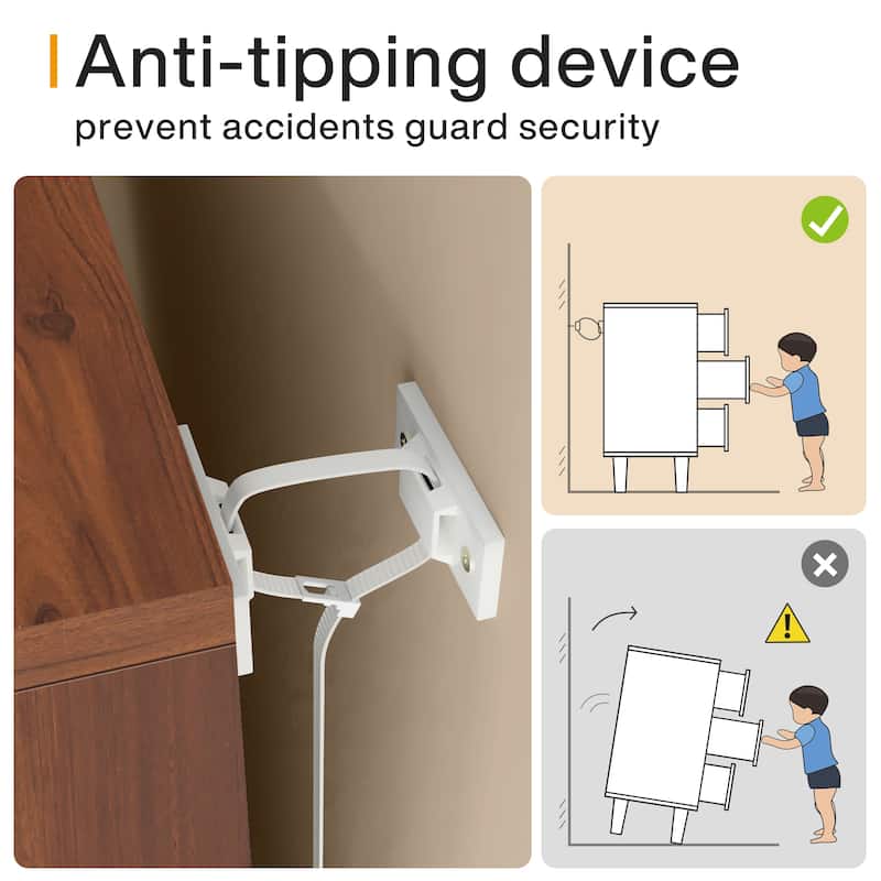 Wooden Storage Cabinet, Drawer Organizer Tower, Living Room Entryway Guest Room Accent Chest Dresser Storage Unit Organizer