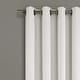 preview thumbnail 19 of 30, Porch & Den Limpus Faux Linen Grommet Top Blackout Curtain Panel