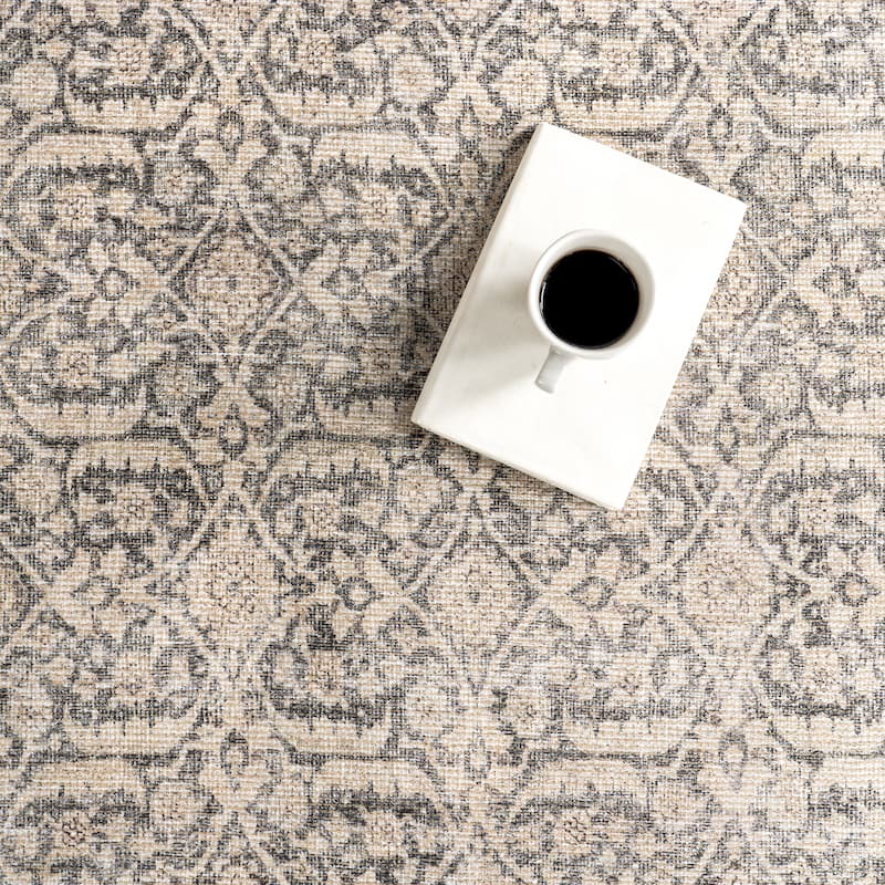 Nuloom Hillstone Collection Traditional Vintage Medallion Area Rug