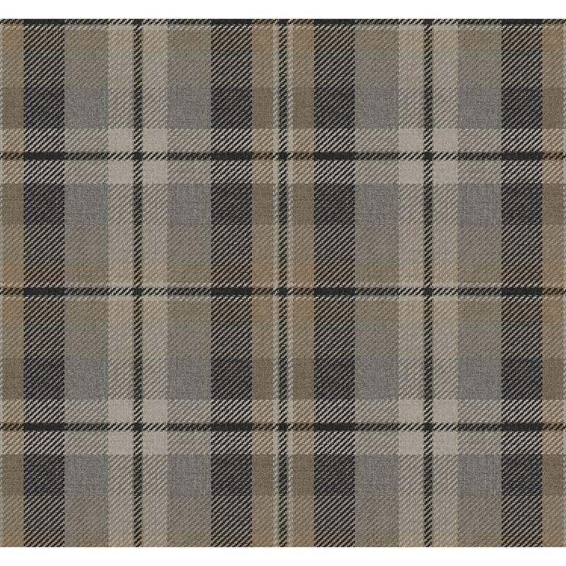 Harry & Grace Thornbury Tailored Plaid Peel and Stick Wallpaper - 20.5 in. W x 18 ft. L - Cliffside