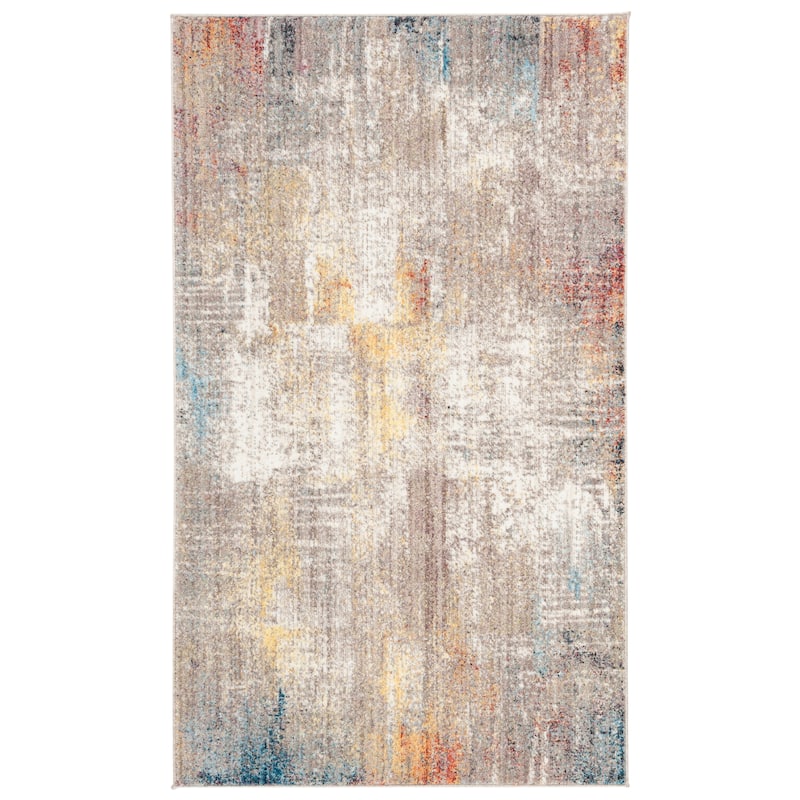 SAFAVIEH Monray Edrie Modern Abstract Polyester Rug