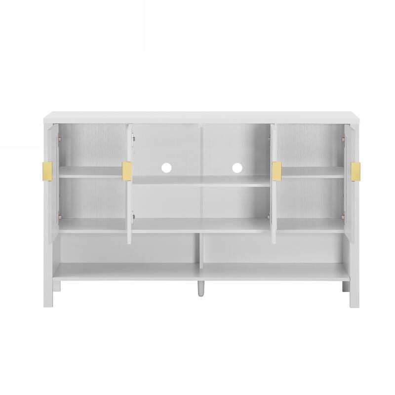Modern Cabinet with Double Hooks,Suitable for Living Room, Hallway, Dining,Office