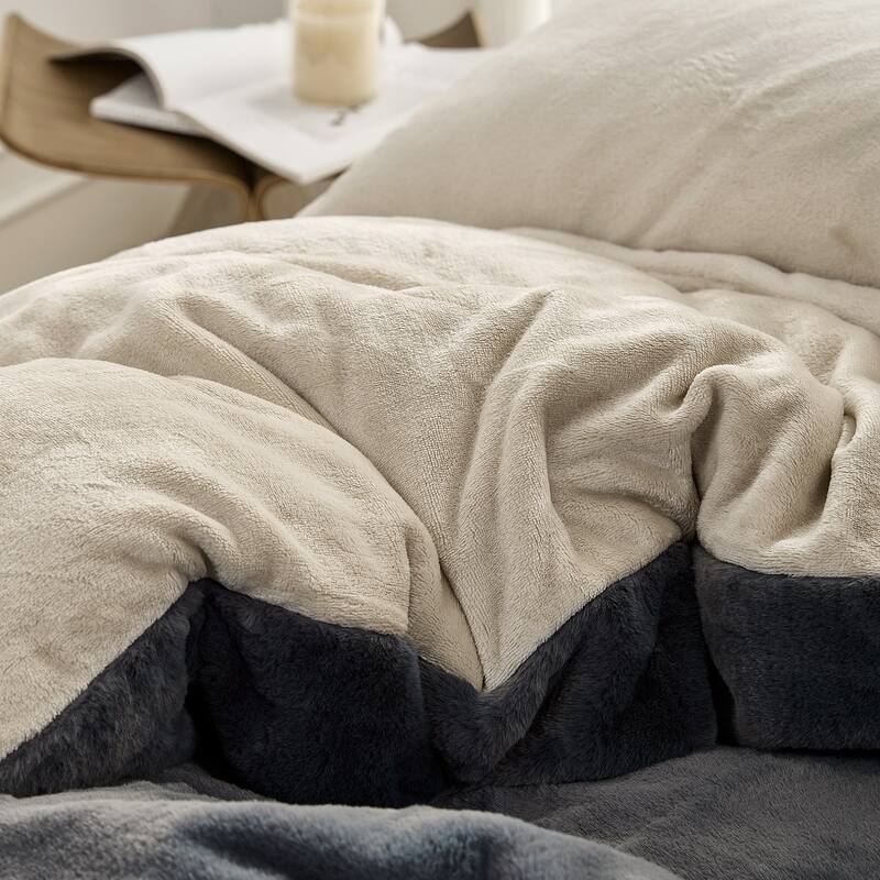 Plumpy Pudgy Portly Chunky Bunny - Coma Inducer® Comforter with Cover - Poppy Seed Birch