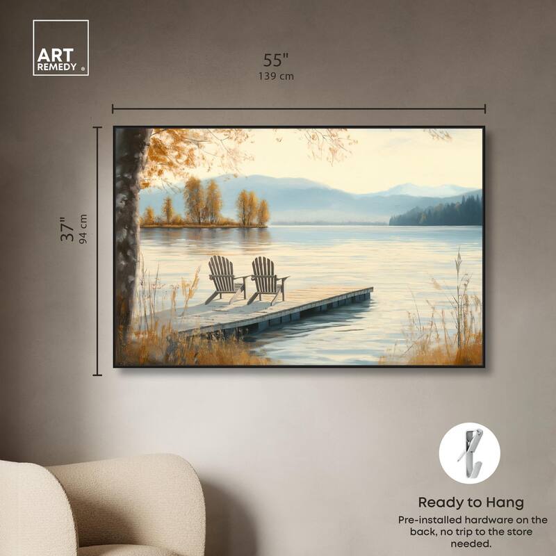 Lake of Dreams Canvas by Art Remedy