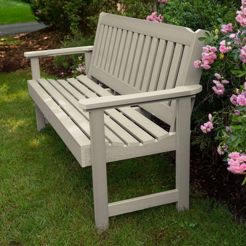 HIGHWOOD Lehigh 5-foot Eco-friendly Synthetic Wood Garden Bench