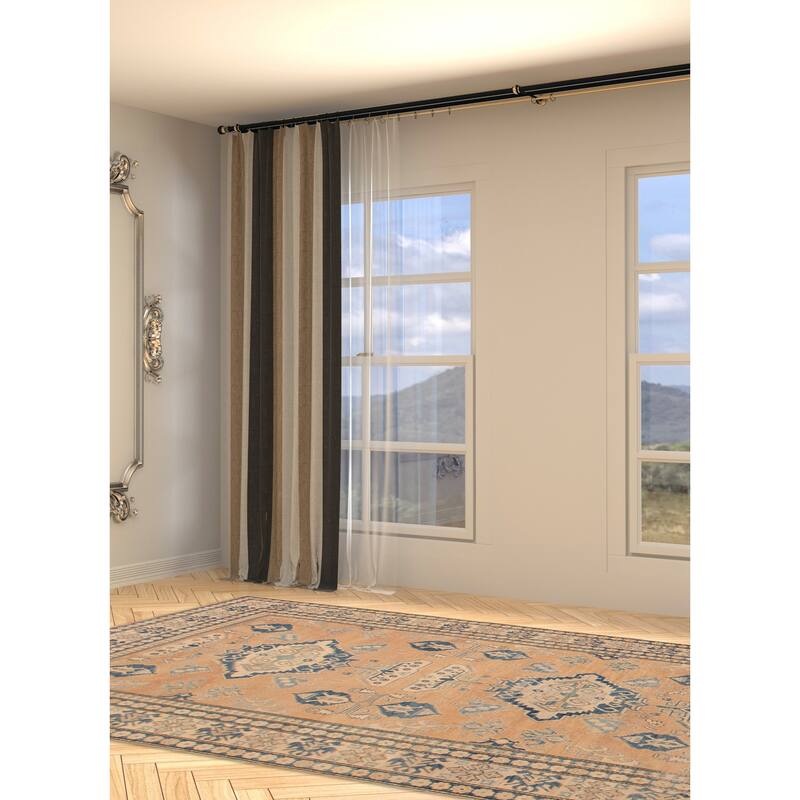 ECARPETGALLERY Hand-knotted Finest Ghazni Copper, Tan Wool Rug - 6'6 x 10'4