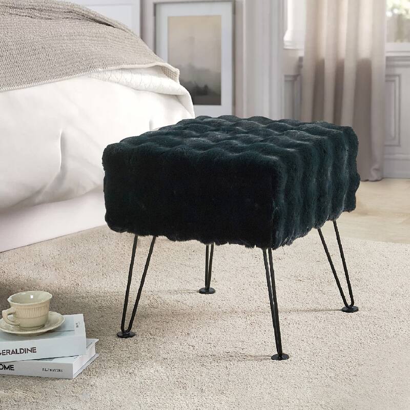 Bubble Textured Stool- 17x17x17"