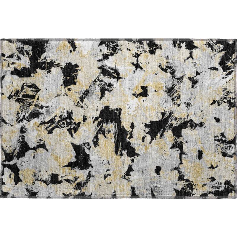 Premium Washable Super Soft Abstract Floral Mayfield Rug