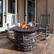 preview thumbnail 18 of 65, Porch & Den Steeplechase Genuine Hardwood Rocking Chair